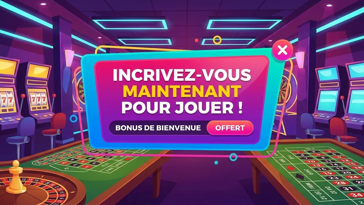 Inscription avec bonus